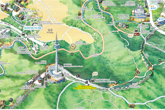 서울시, 새 단장한“남산안내센터”에서 편리한 남산 나들이 도와드려요