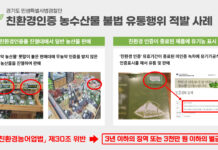 “무농약·유기농이라더니 허위”…친환경 농수산물 불법유통 43곳 적발